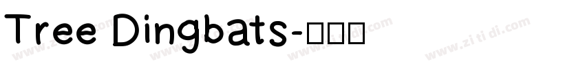 Tree Dingbats字体转换